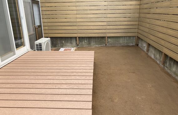 ウッドデッキ（人工木）を作るなら翠晃園にお任せ下さい